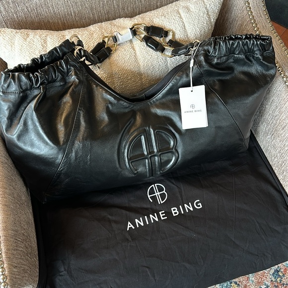 Anine Bing Kate tote in black. New with dust bag. - Picture 16 of 16